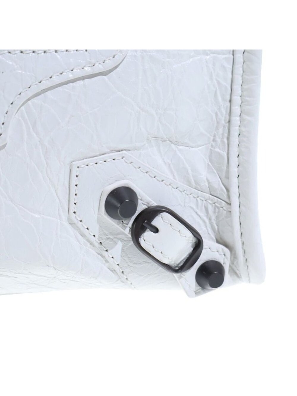 Balenciaga le City Nano Leather 2-Way Bag White - Picture 5 of 6